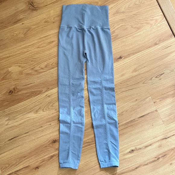 Free People Good Karma leggings NWOT xs/s light slate blue - Picture 2 of 8